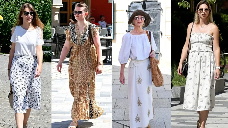 Paklene vrućine nisu ispraznile Korzo: Zgodne djevojke u lepr&scaron;avim haljinama preplavile Varaždin
