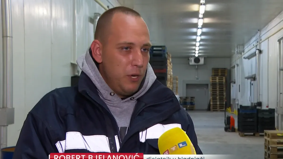 Robert radi u hladnjači, kada izađe van na 40 stupnjeva doživi šok: 'Osjeti se pucanje kostiju'