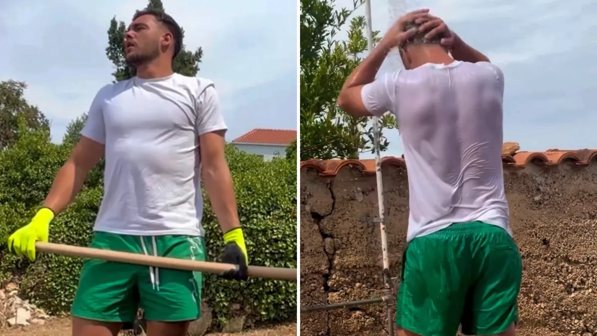 Mišići u prvom planu! Karlo iz 'Gospodina Savršenog' pokazao kako izgleda kad zasuče rukave