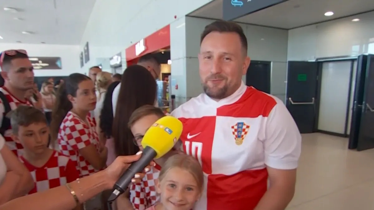 Putovao skoro 10 sati da vidi Vatrene: 'Da ispunimo kćeri želju za rođendan'