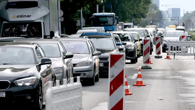 Kritični prizori iz Zagreba: Pogledajte kako sada izgleda jedno od najprometnijih raskrižja