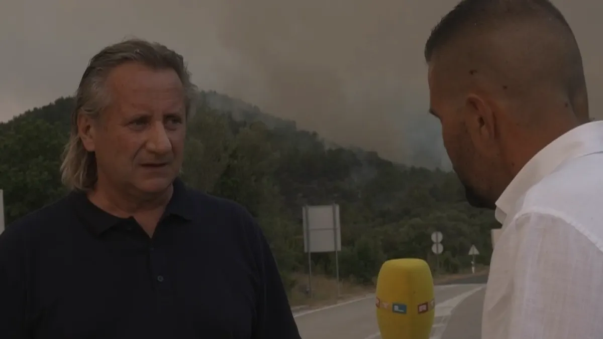 Požar na Korčuli raštrkao se na sve strane, zapovjednik Simović: 'Ovdje sve može biti ugroženo'
