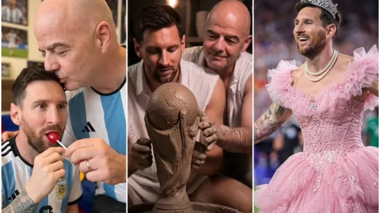 Jesu li Messi i Infantino najljep&scaron;i ljubavni par Svjetskog? Ekipa ih re&scaron;eta urnebesnim memovima