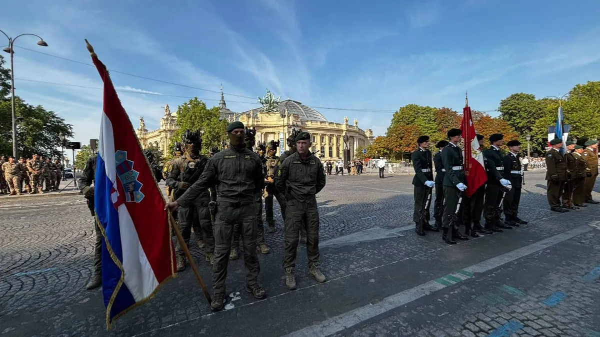 Hrvatski specijalci zablistali u Parizu: 'Predstavljati našu odoru velika je čast'