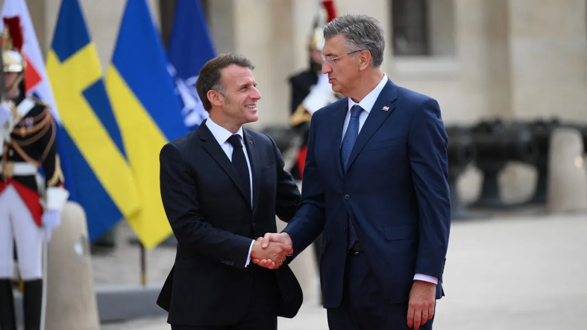 Europa pokazala vojnu snagu, Washington šuti: Plenković nastavlja put prema Kijevu