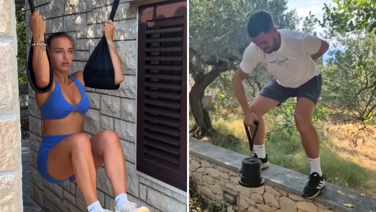 Karlo i Kaja iz 'Gospodina Savršenog' izgledaju brutalno! Za njih ni na ljetovanju nema odmora od treninga