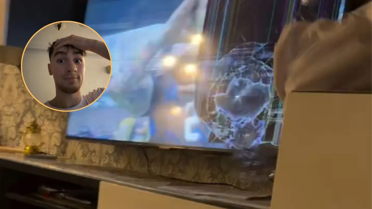 Navijač postao hit na mrežama: Bacio je čašu i razbio TV u trenutku kada je Argentina zabila gol