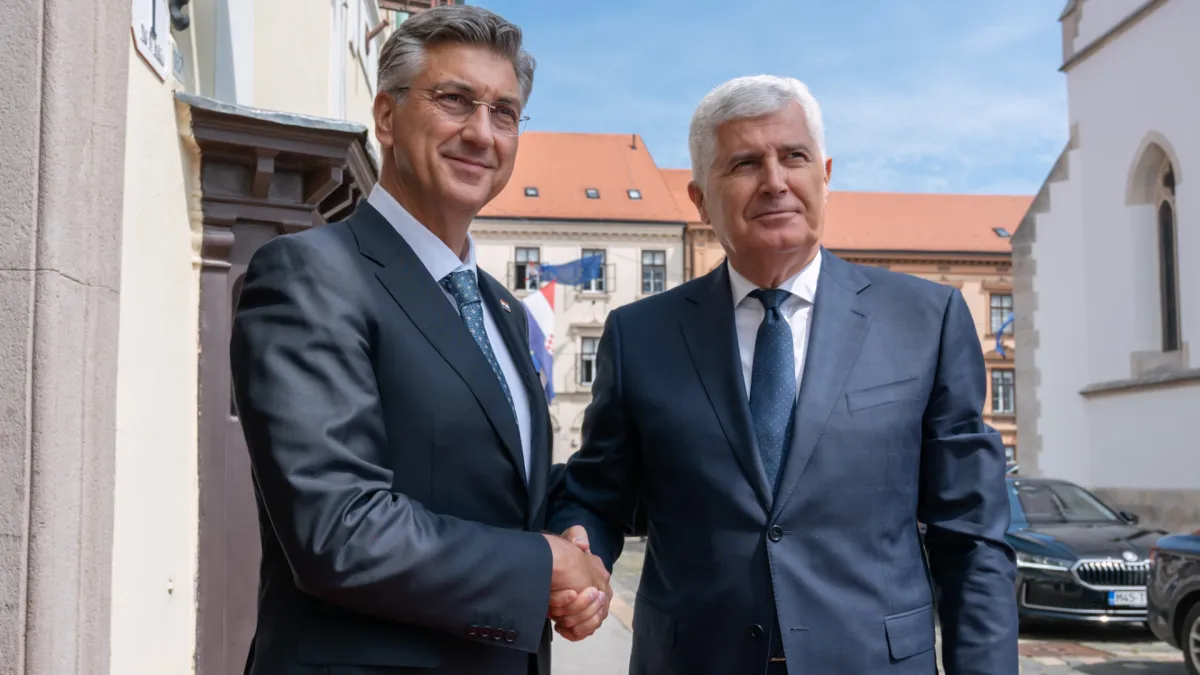 Plenković se sastao s Čovićem i Filipović: 'Izbori u BiH su ključni za političku stabilnost'