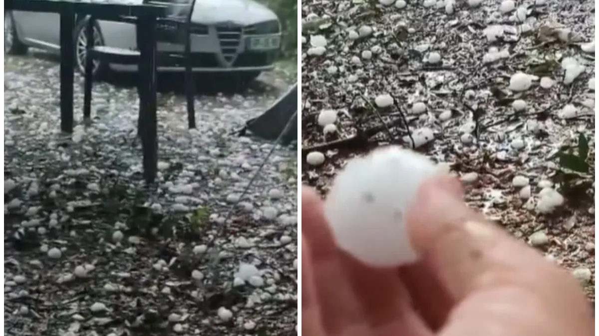 Nevrijeme pogodilo Istru, dvoje ljudi ozlijeđeno: 'Pogodio ga je komad tuče u glavu'