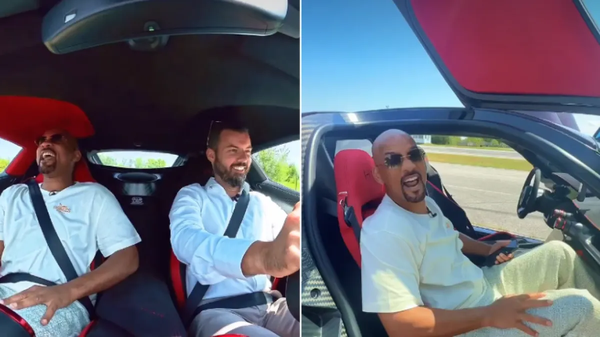 Mate Rimac provozao Willa Smitha u Neveri, ostao bez riječi: 'Ništa slično nisam doživio'