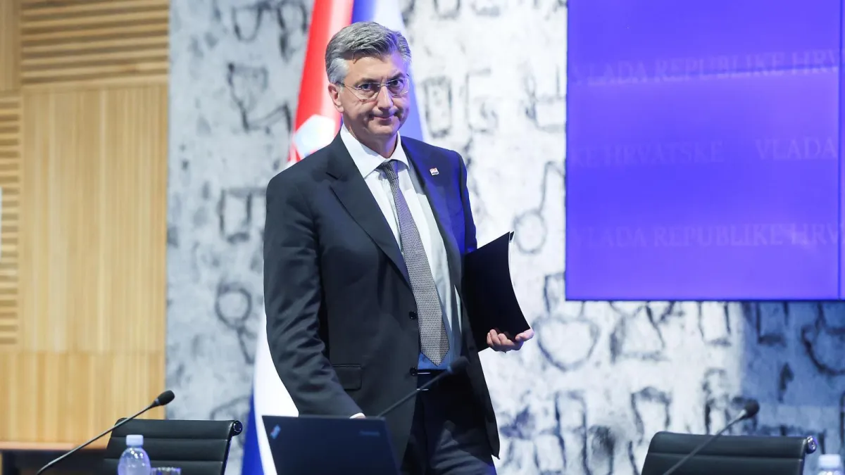 Uskoro nova sjednica Vlade: Pratite uvodno obraćanje premijera Plenkovića