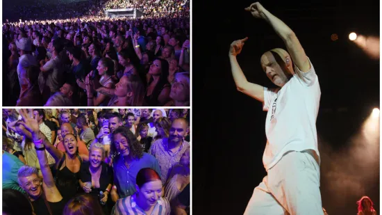 Moby pulsku Arenu doveo do ludila: Pogledajte prizore za pamćenje