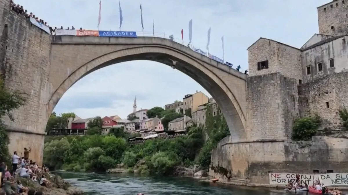 Svjetska atrakcija u skakanju u Mostaru: Tko je bio najbolji, a tko nova lasta?