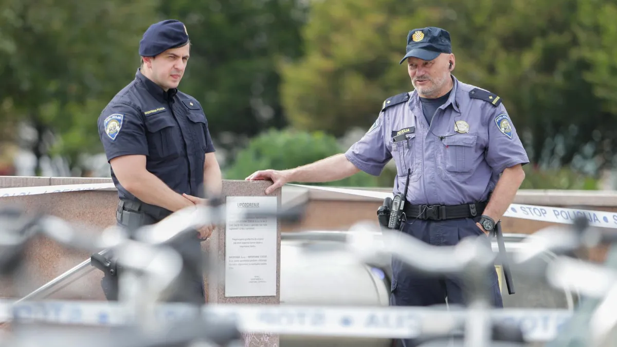 U centru Zagreba udarao zaštitara, napao i prolaznike, a onda je ugrizao policajca!