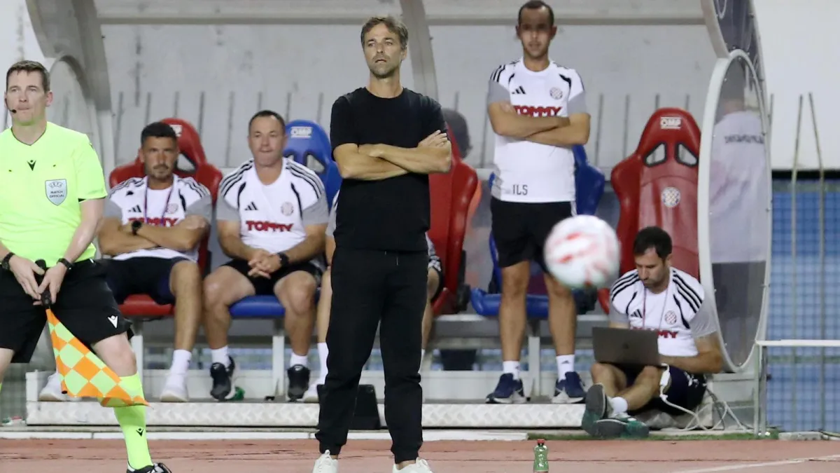 Garcia nakon novog bolnog ispadanja Hajduka: 'Izgubiš, ideš dalje'