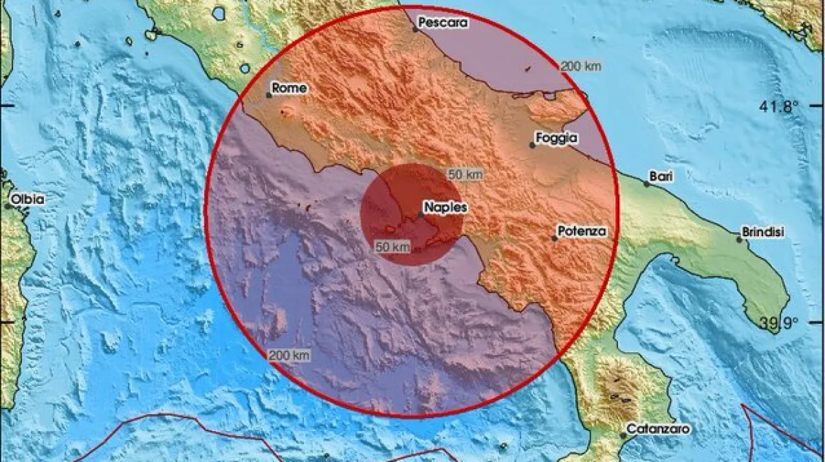 Snažan potres u Italiji: Oštećene zgrade, nestalo struje, stižu prve snimke