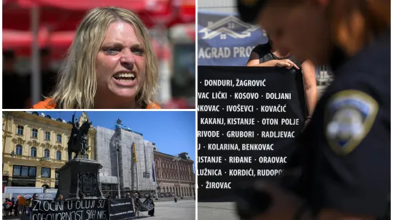 Žestoke poruke na Trgu uoči Oluje: 'Zločini su odgovornost svih nas'