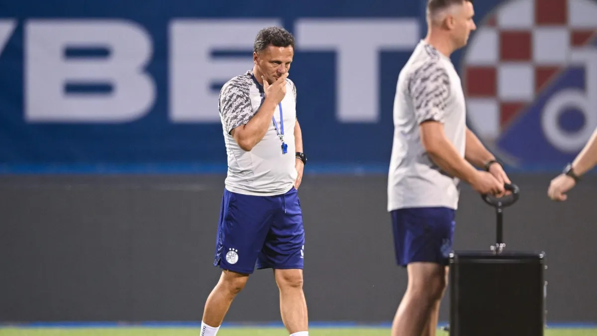 Dinamo odradio posljednji trening prije ključne utakmice, jedan detalj na Kovačeviću je znakovit