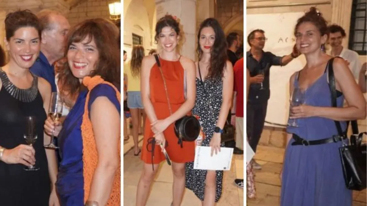 Ne šetaju samo Stradunom, već i na izložbe idu: Ljepotice okupirale palaču Sponza