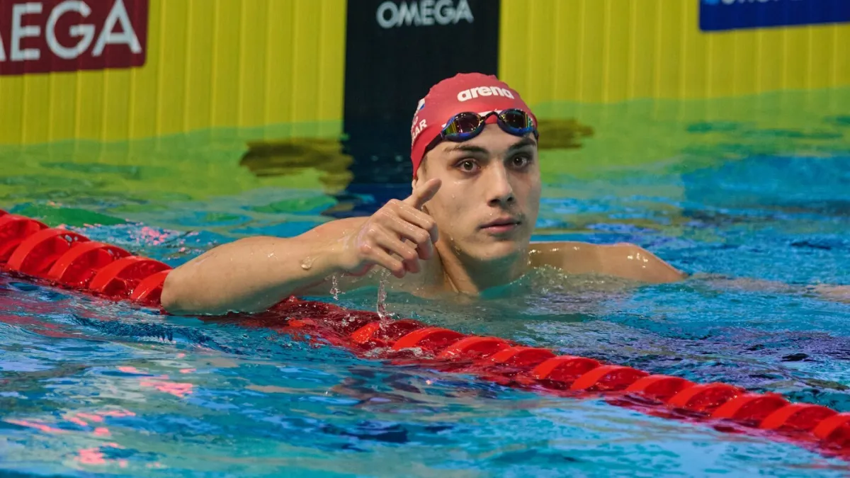 Ovaj mladić ne prestaje oduševljavati: Hribar ušao u finale na 100 m slobodno