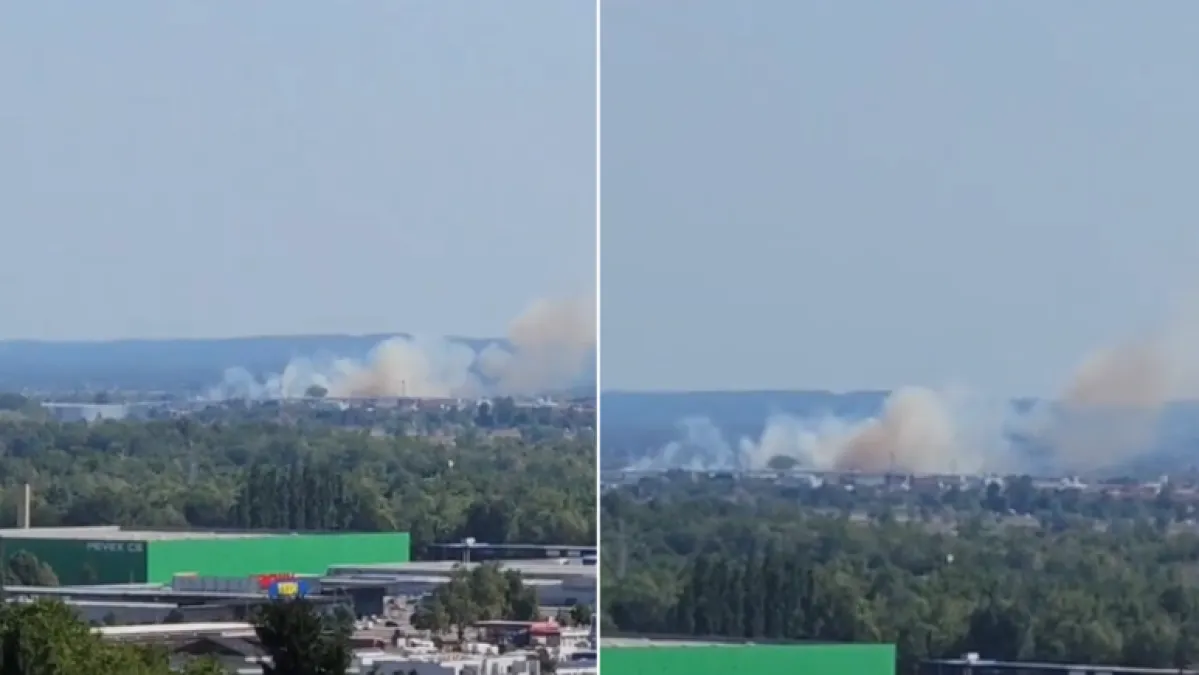 Gori u Hrvatskom Leskovcu: Požar se širi uz A3, vatra prijeti kućama?
