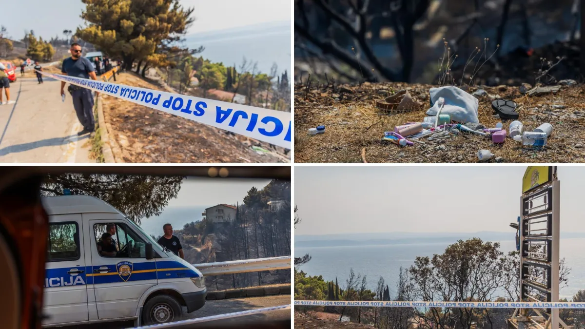 Ovako danas izgledaju Omiš i okolica: Umorni vatrogasci, pougljeni automobili i prizori tuge