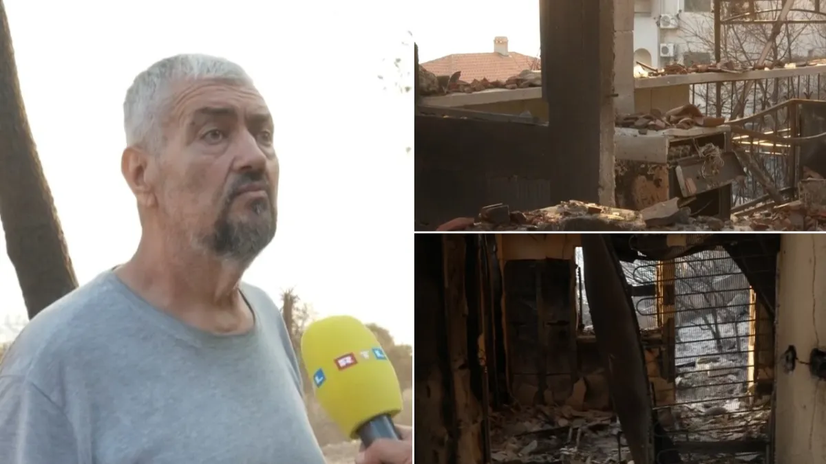 Branitelju Marinu kuća je izgorjela do temelja: 'Uzeo sam psa i kćer, ne znam što da radim'