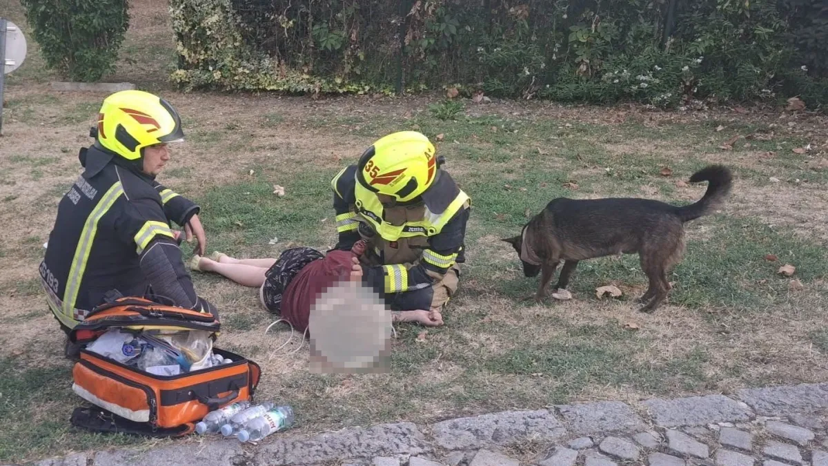 Gorio prostor, vatrogasci pronašli ženu bez svijesti: Njezin pas nije se odvajao od nje