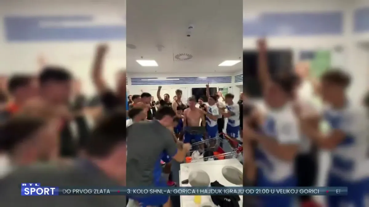 Osječani burno proslavili treću uzastopnu pobjedu u SHNL-u