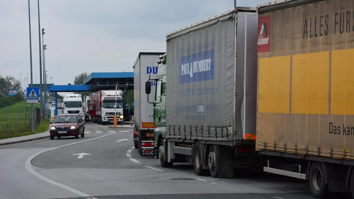 S 2,51 promilom stigao kamionom na granicu: Jedan potez skupo ga koštao