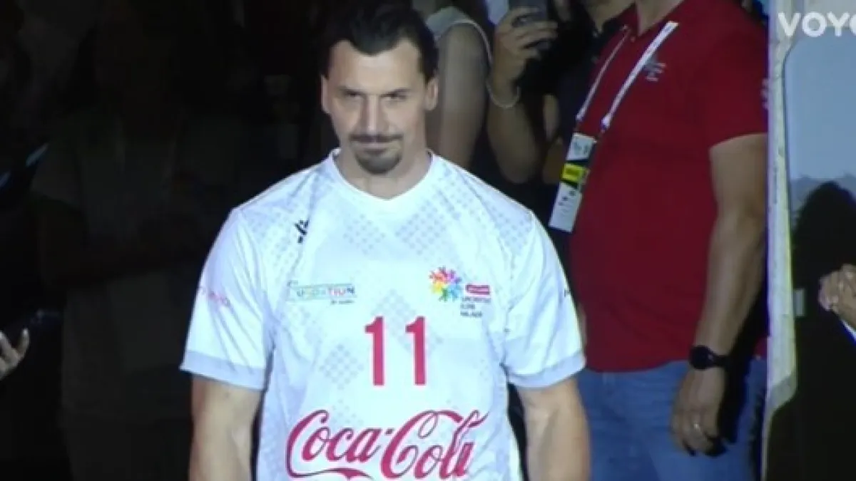 Ibrahimovć izašao na teren u Splitu uz ovacije, pogledajte kako je to izgledalo