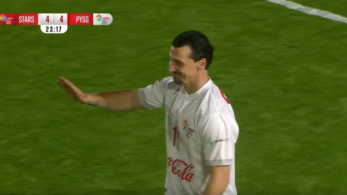 Je li ovo bilo pregrubo? Pogledajte faul Ibrahimovića u revijalnoj utakmici protiv mladih sportaša