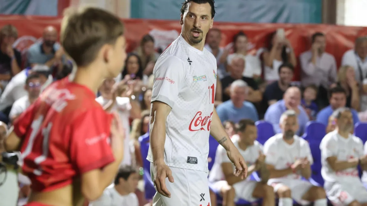 Ibrahimović, Mandžukić i Srna zaigrali protiv djece i priredili im dan za pamćenje