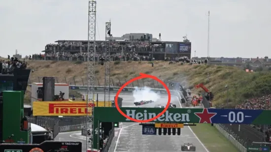 Stravičan sudar u prvom krugu! Zandvoort zanijemio, pogledajte trenutak koji je ugasio narančasti san