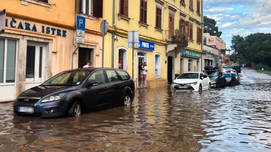 Jakov nevrijeme pogodilo Istru, vatrogasci imali pedesetak intervencija: 'Najgore je bilo u tri grada'