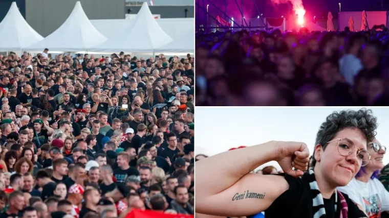 Baklje, zastave i more ljudi: Spektakl samo &scaron;to nije počeo, prizori ostavljaju bez daha